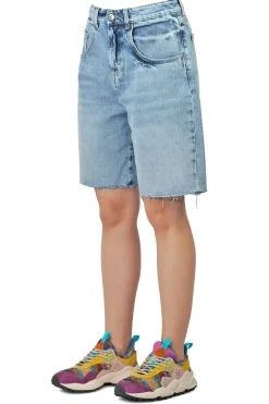 - Shorts - 450869 - Denim chiaro^Icon Denim Outlet