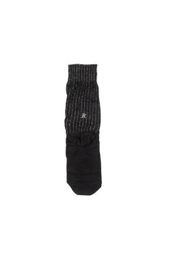 - Calza singola con lettera - 441883 - Nero^Individual Socks Online