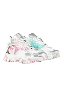 - Sneakers - 451325 - Bianco/Rosa^Joia Paris New