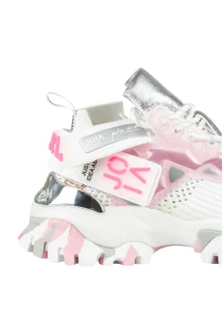 - Sneakers - 451325 - Bianco/Rosa^Joia Paris New