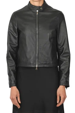 - Giubbotto di pelle - 451451 - Nero^3jolie Online
