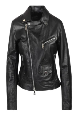 - Giubbotto in pelle - 451426 - Nero^3jolie Sale