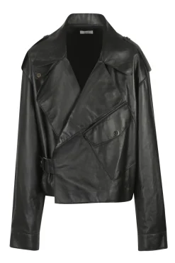 - Giubbotto in pelle - 451427 - Nero^3jolie New
