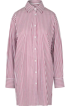 - Camicia - 451196 - Bianco/Bordeaux^Jucca New