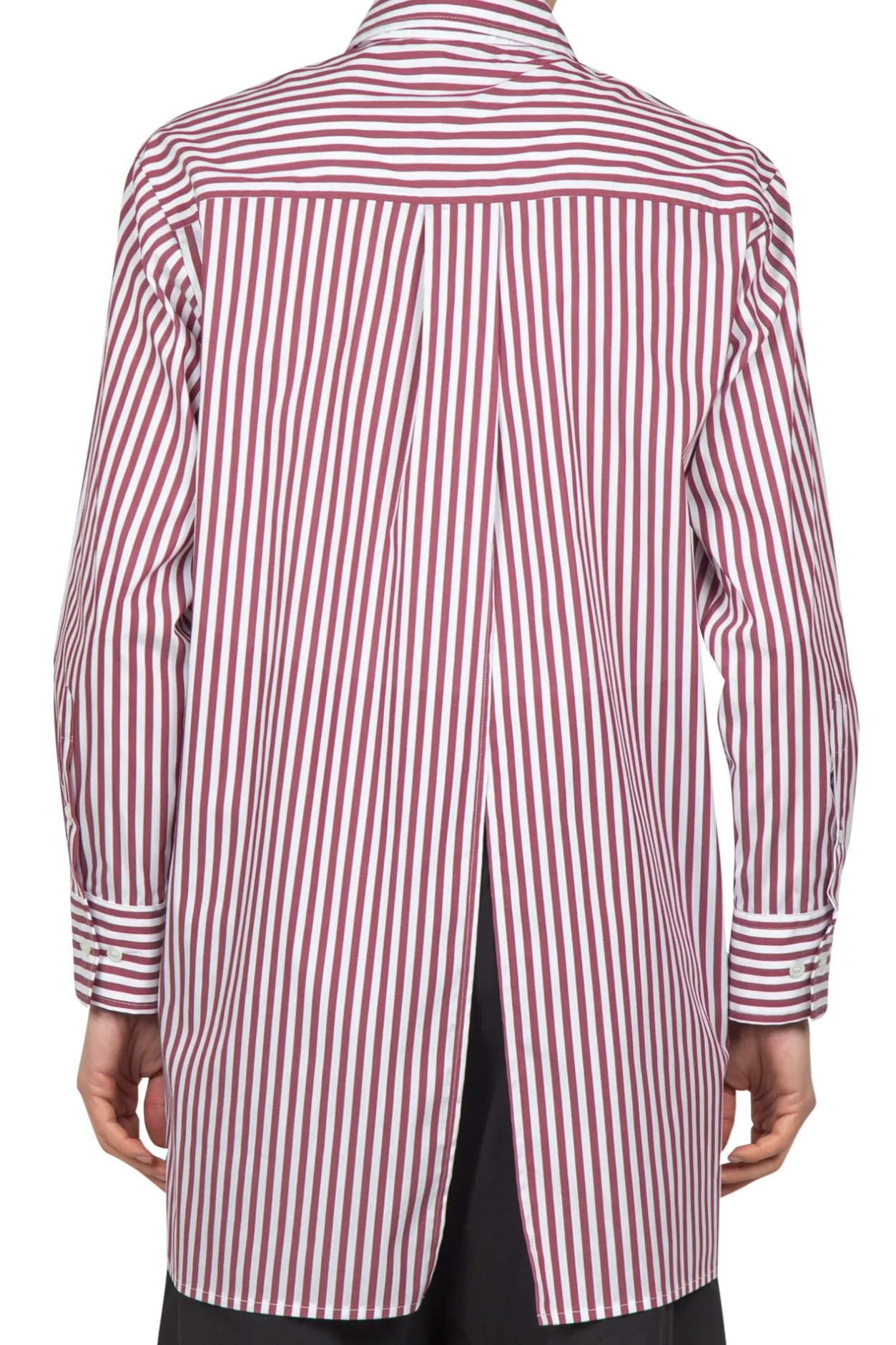 - Camicia - 451196 - Bianco/Bordeaux^Jucca New