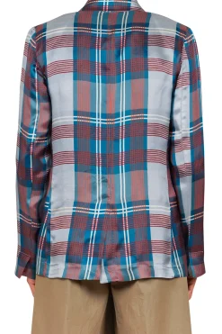 - Giacca - 451218 - Azzurro/Rosso^Jucca New