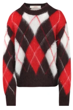 - Maglia - 442051 - Prugna/Rosso^Jucca Hot