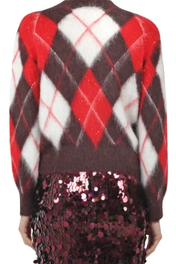 - Maglia - 442051 - Prugna/Rosso^Jucca Hot