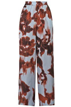 - Pantalone - 451202 - Azzurro/Ruggine^Jucca New