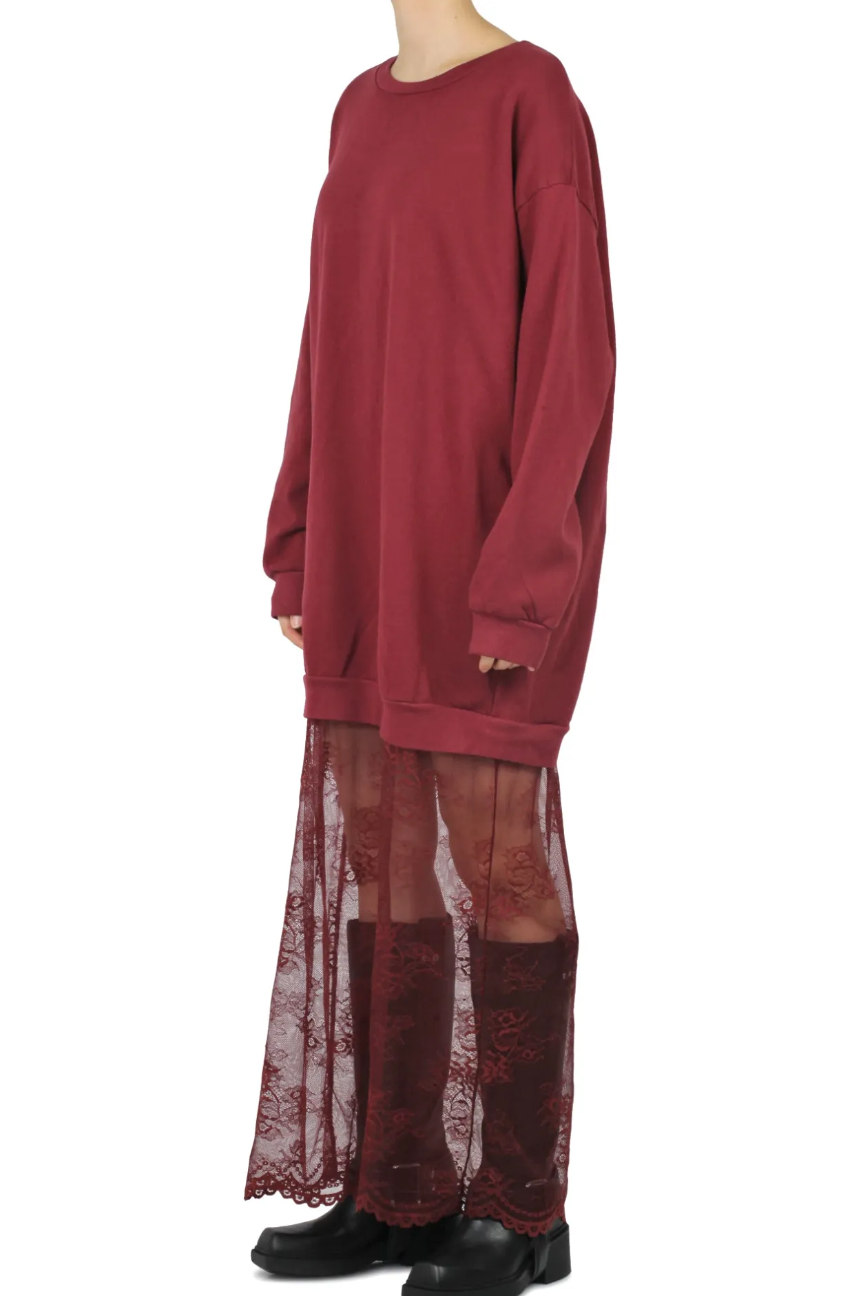 - Abito - 442134 - Bordeaux^La Femme Blanche Hot