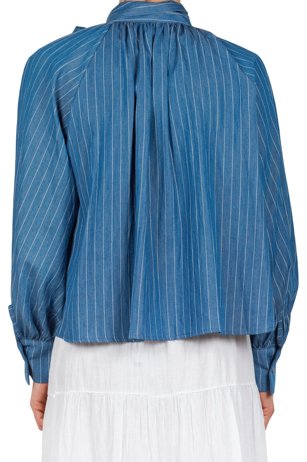 - Blusa - 451491 - Bianco/Blu^La Femme Blanche Discount