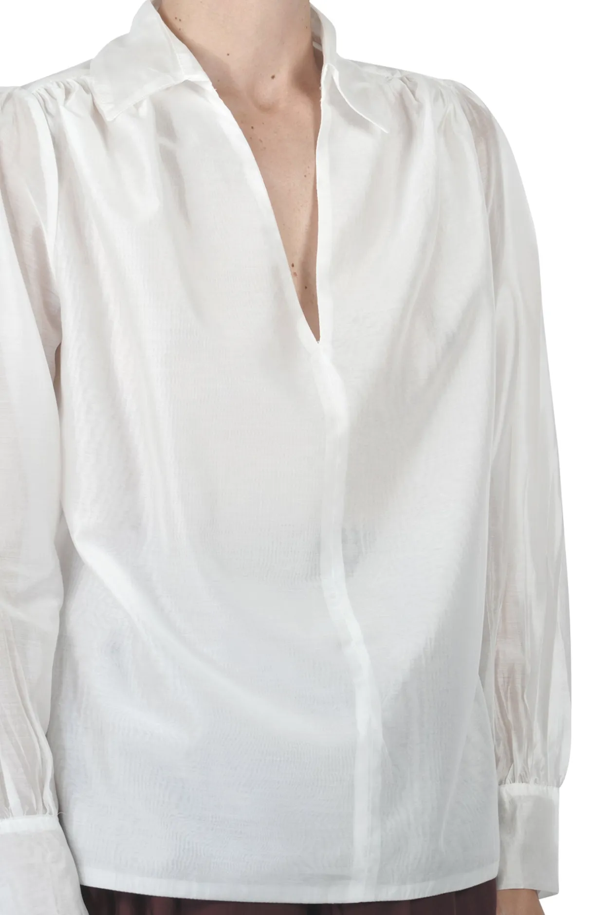 - Blusa - 451600 - Bianco^La Femme Blanche Outlet