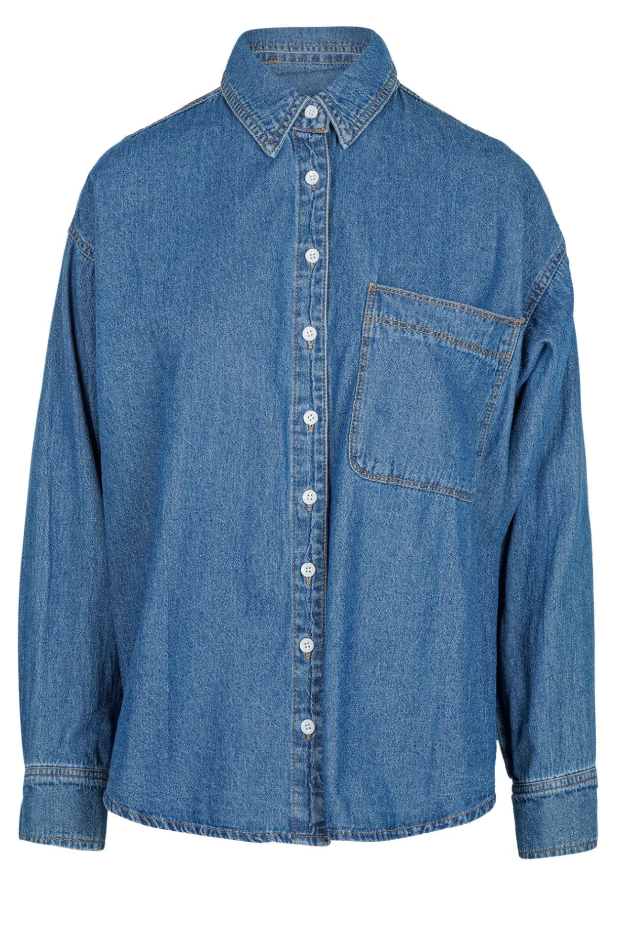 - Camicia - 451530 - Denim chiaro^La Femme Blanche Discount