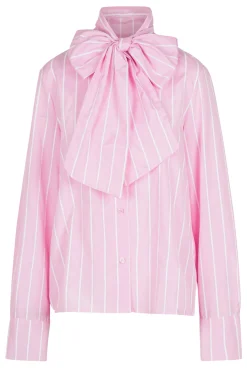- Camicia - 451489 - Bianco/Rosa^La Femme Blanche Outlet