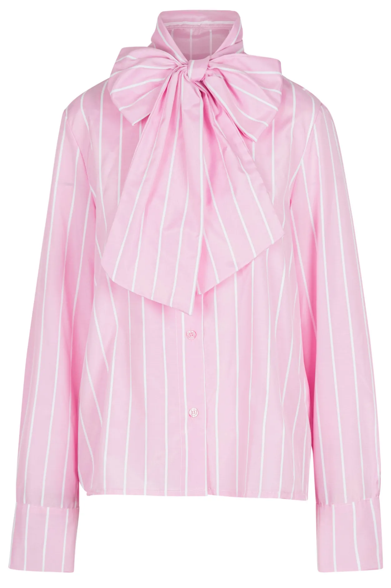 - Camicia - 451489 - Bianco/Rosa^La Femme Blanche Outlet
