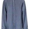 - Camicia - 451535 - Denim scuro^La Femme Blanche Clearance