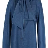 - Camicia - 451500 - Denim scuro^La Femme Blanche Discount