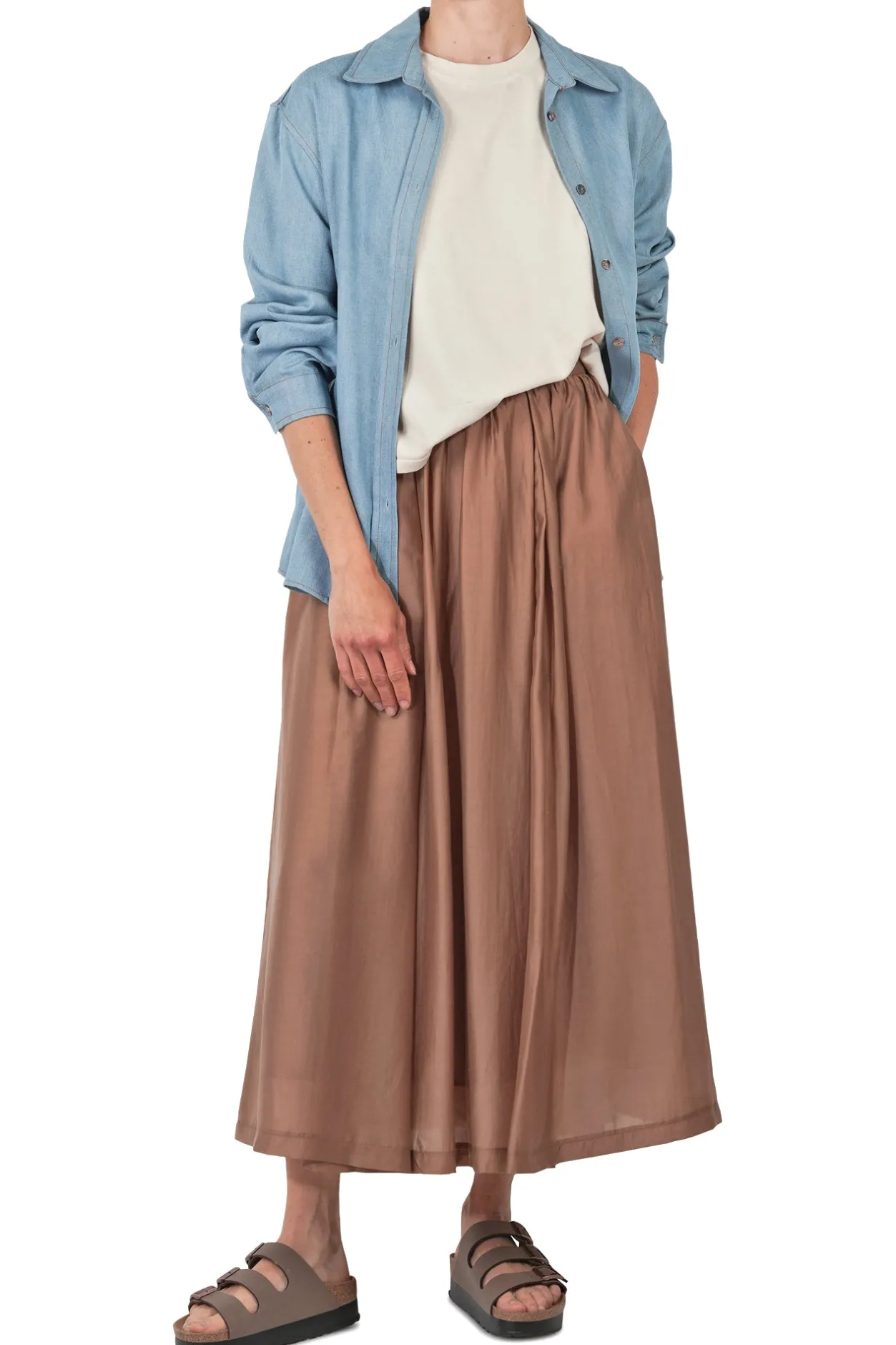 - Camicia - 451535 - Denim chiaro^La Femme Blanche Hot