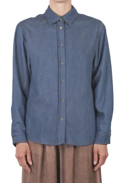 - Camicia - 451535 - Denim scuro^La Femme Blanche Clearance