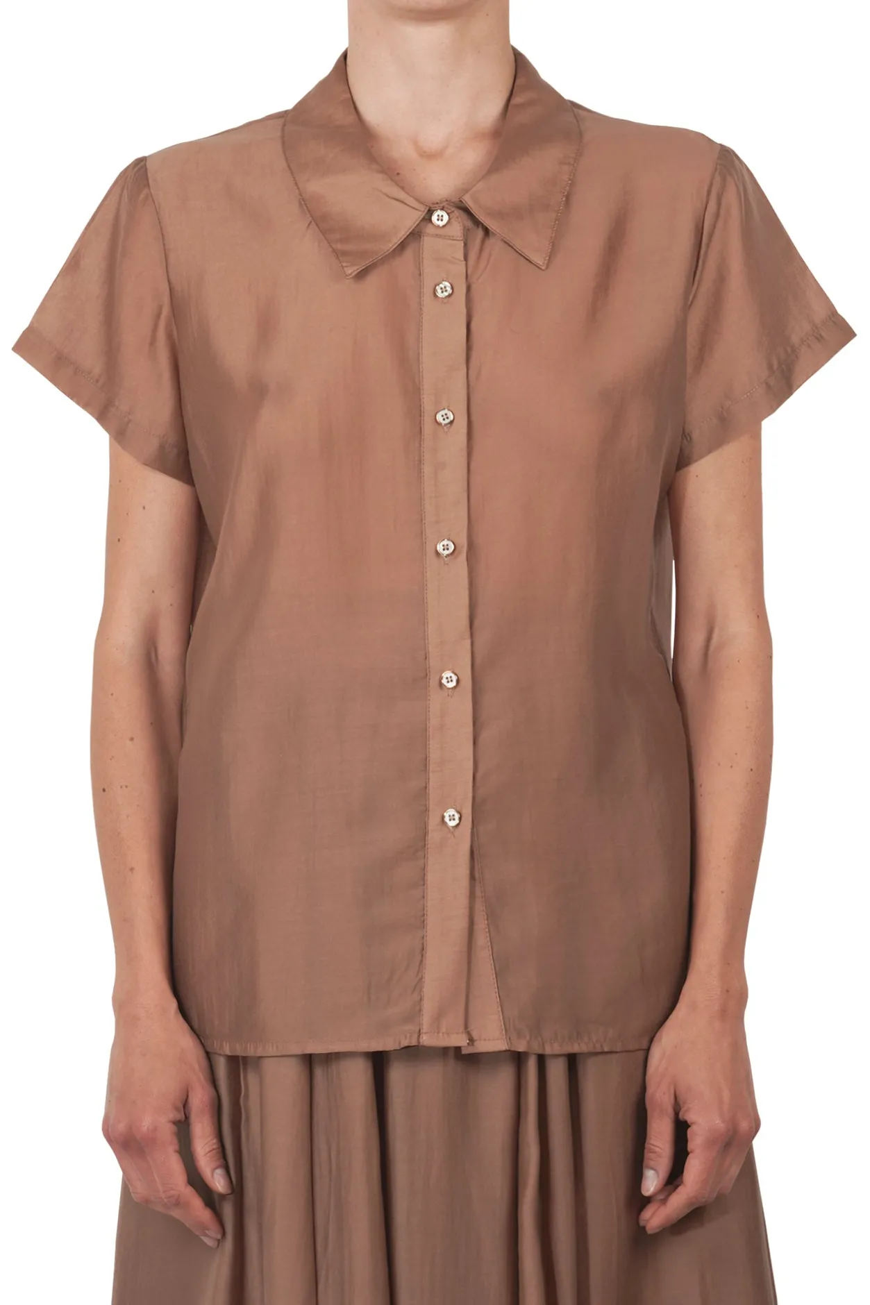 - Camicia - 451602 - Cammello^La Femme Blanche Online