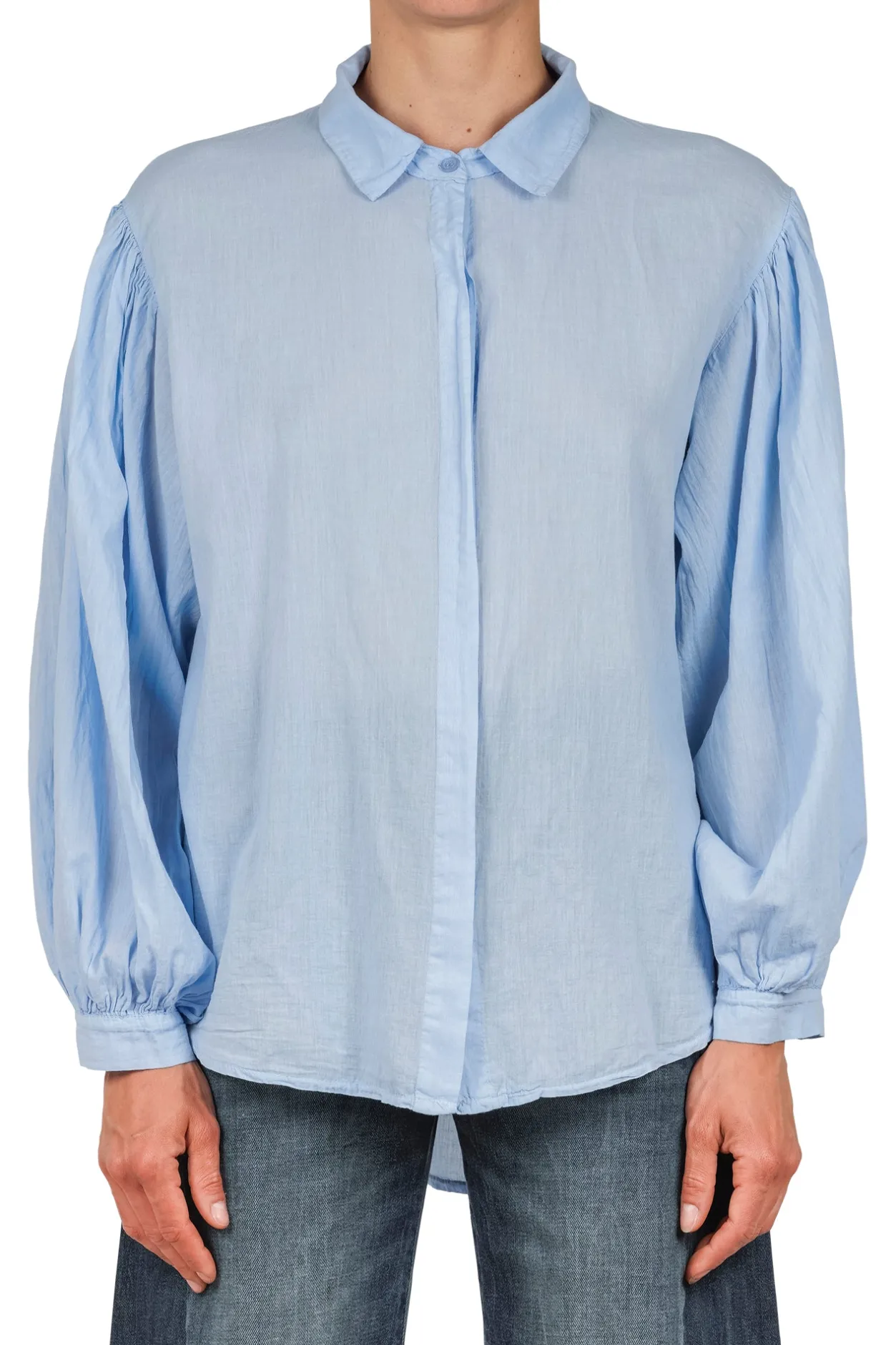 - Camicia - 451496 - Azzurro^La Femme Blanche Fashion
