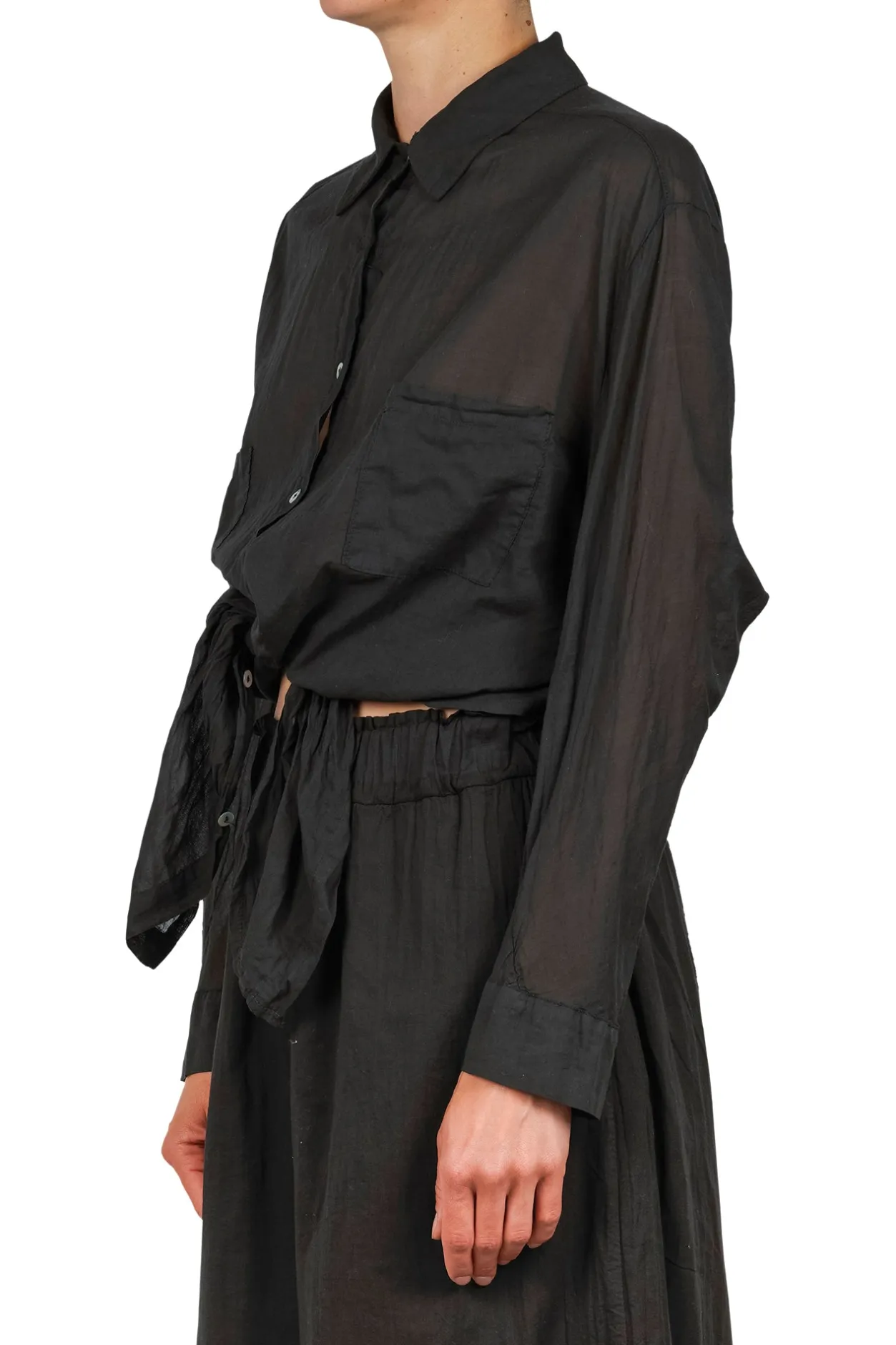 - Camicia - 451513 - Nero^La Femme Blanche Hot