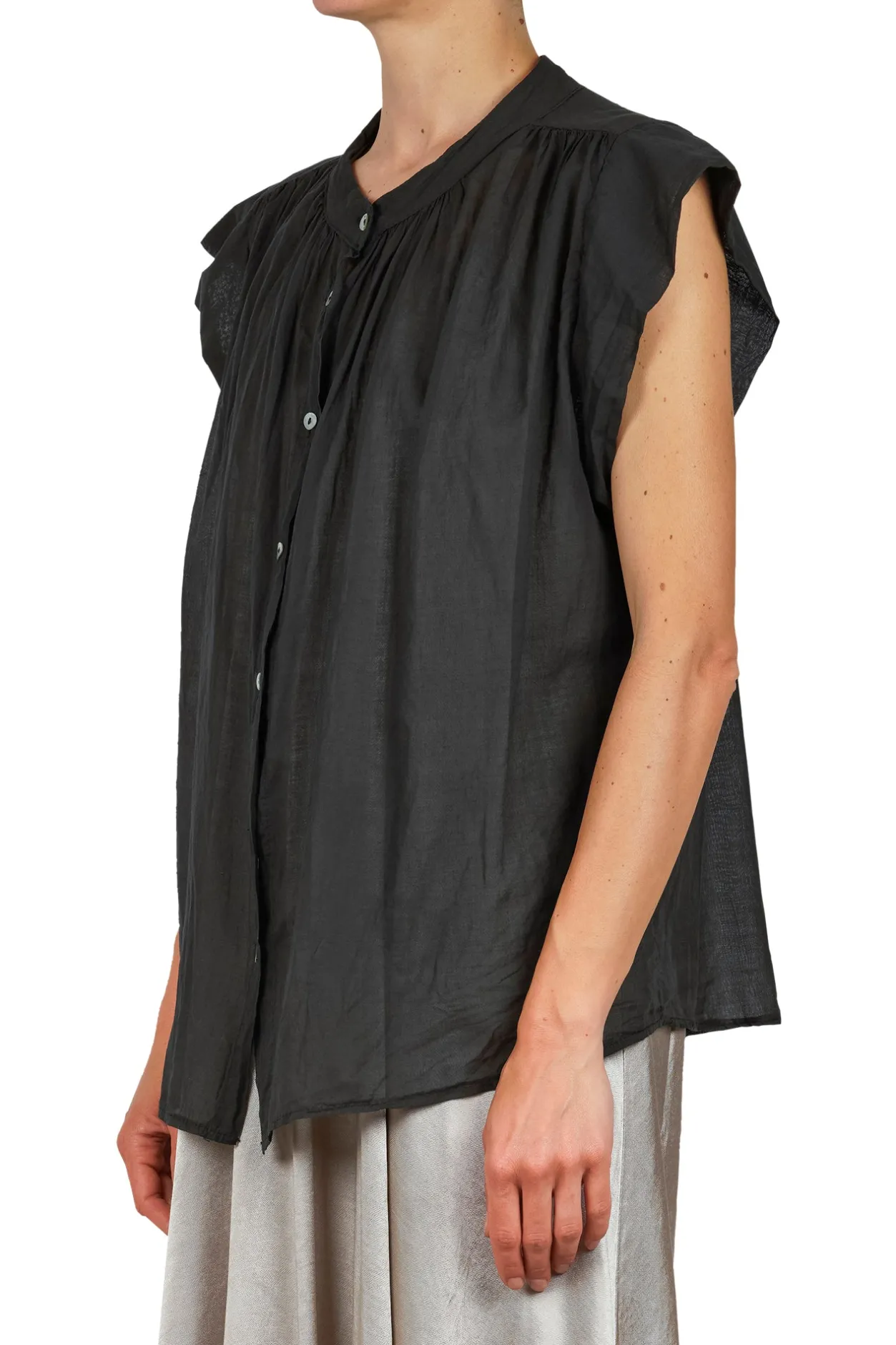 - Camicia - 451518 - Nero^La Femme Blanche Outlet