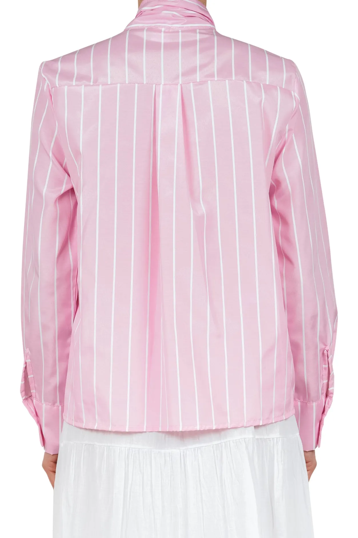 - Camicia - 451489 - Bianco/Rosa^La Femme Blanche Outlet