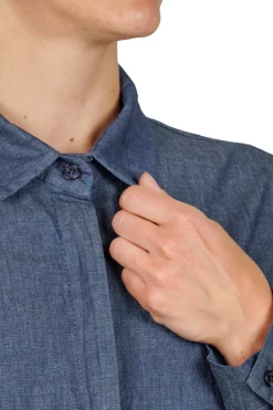 - Camicia - 451508 - Denim scuro^La Femme Blanche New