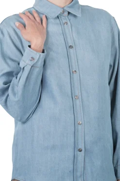 - Camicia - 451535 - Denim chiaro^La Femme Blanche Hot