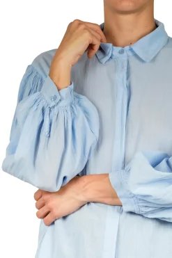 - Camicia - 451496 - Azzurro^La Femme Blanche Fashion