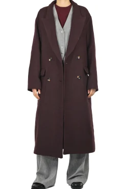 - Cappotto - 442128 - Bordeaux^La Femme Blanche Hot