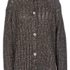 - Cardigan - 441809 - Nero^La Femme Blanche Clearance