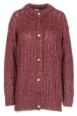 - Cardigan - 441809 - Bordeaux^La Femme Blanche Discount
