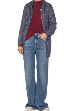 - Cardigan - 441809 - Blu^La Femme Blanche Hot