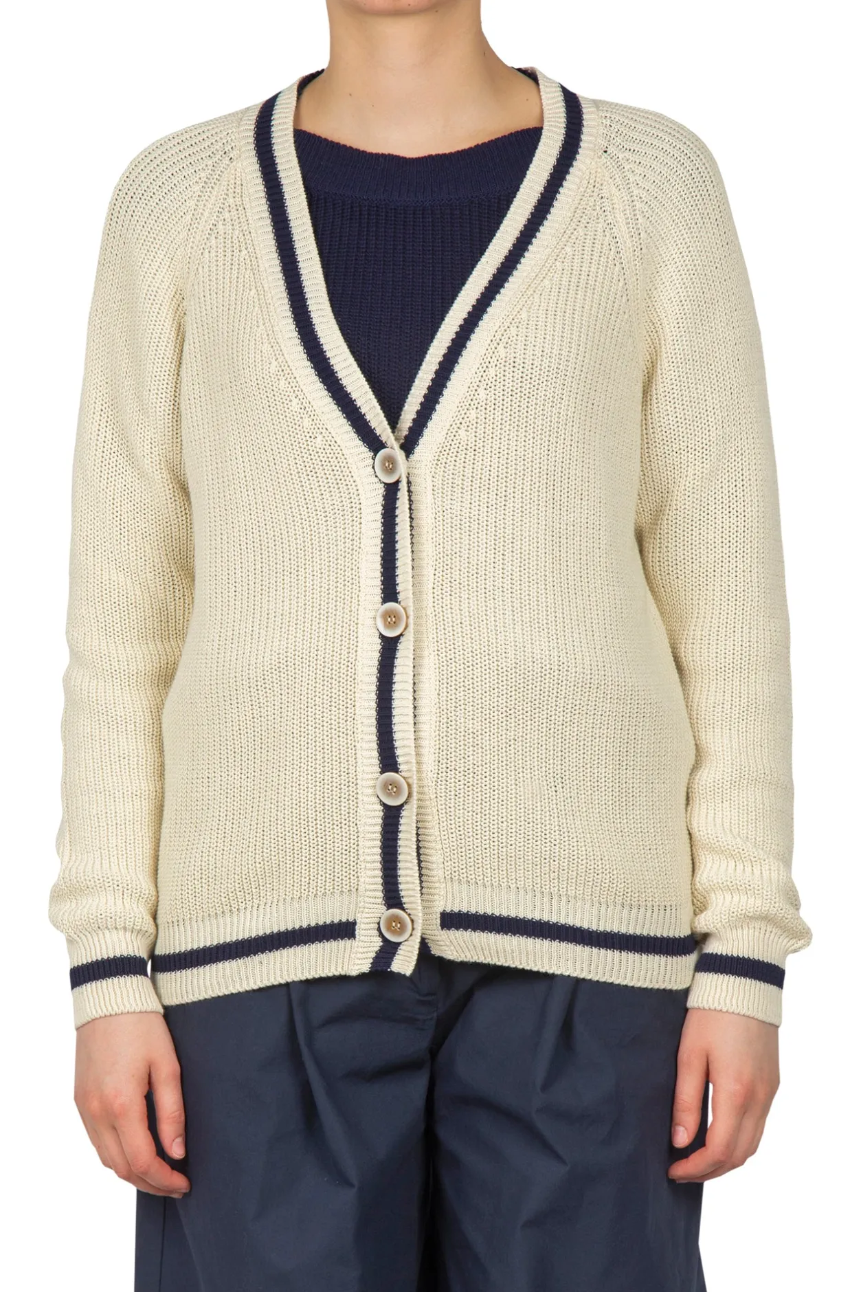 - Cardigan - 451434 - Vaniglia^La Femme Blanche Sale