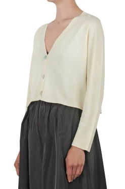 - Cardigan - 451546 - Giallo^La Femme Blanche Best