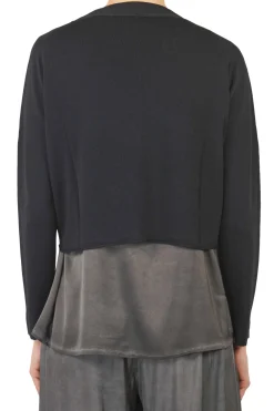 - Cardigan - 451546 - Nero^La Femme Blanche Discount