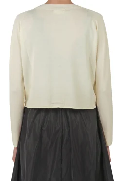 - Cardigan - 451546 - Giallo^La Femme Blanche Best
