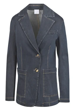- Giacca - 451445 - Denim scuro^La Femme Blanche Outlet