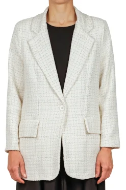 - Giacca - 451492 - Panna/Argento^La Femme Blanche Best