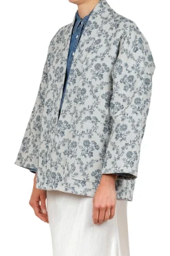 - Giacca - 451485 - Gesso/Blu^La Femme Blanche Discount