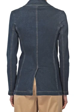 - Giacca - 451445 - Denim scuro^La Femme Blanche Outlet