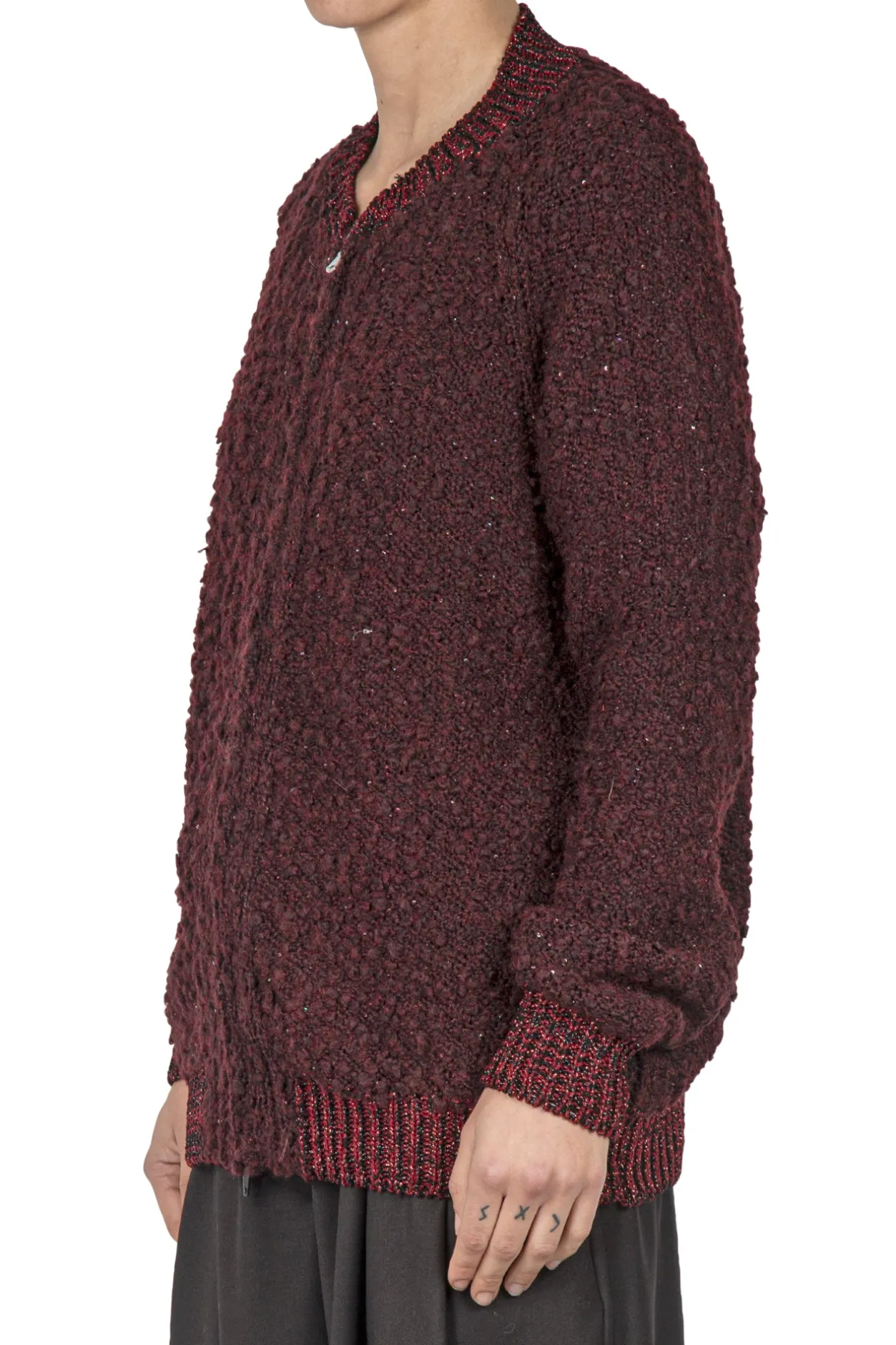 - Giubbotto - 441832 - Bordeaux^La Femme Blanche Outlet