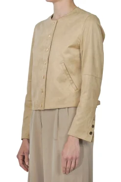 - Giubbotto - 451444 - Beige^La Femme Blanche Sale