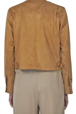 - Giubbotto - 451444 - Biscotto^La Femme Blanche Outlet