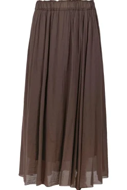 - Gonna - 451517 - Moka^La Femme Blanche Outlet