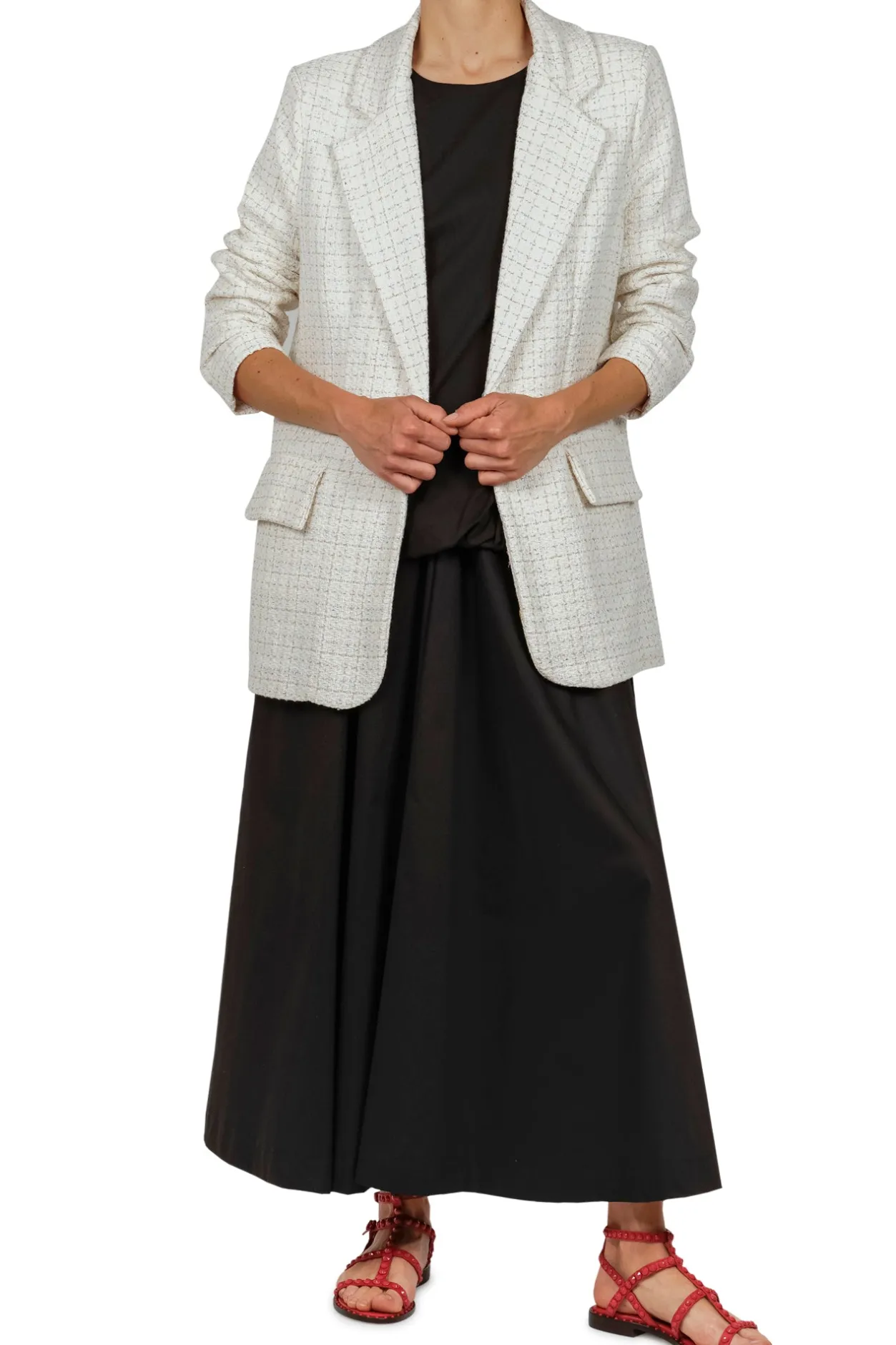 - Gonna - 451505 - Nero^La Femme Blanche Fashion