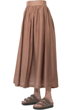 - Gonna - 451601 - Cammello^La Femme Blanche Sale