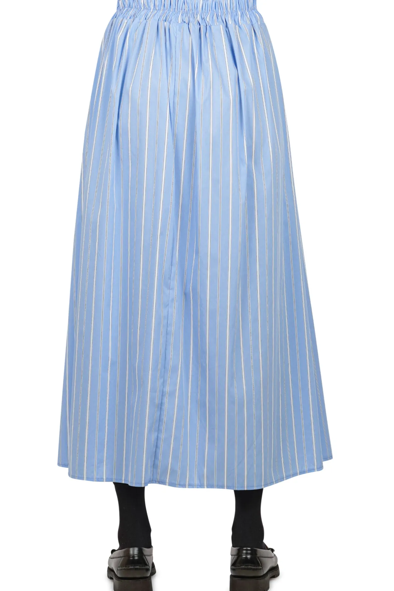 - Gonna - 451499 - Bianco/Azzurro^La Femme Blanche Discount